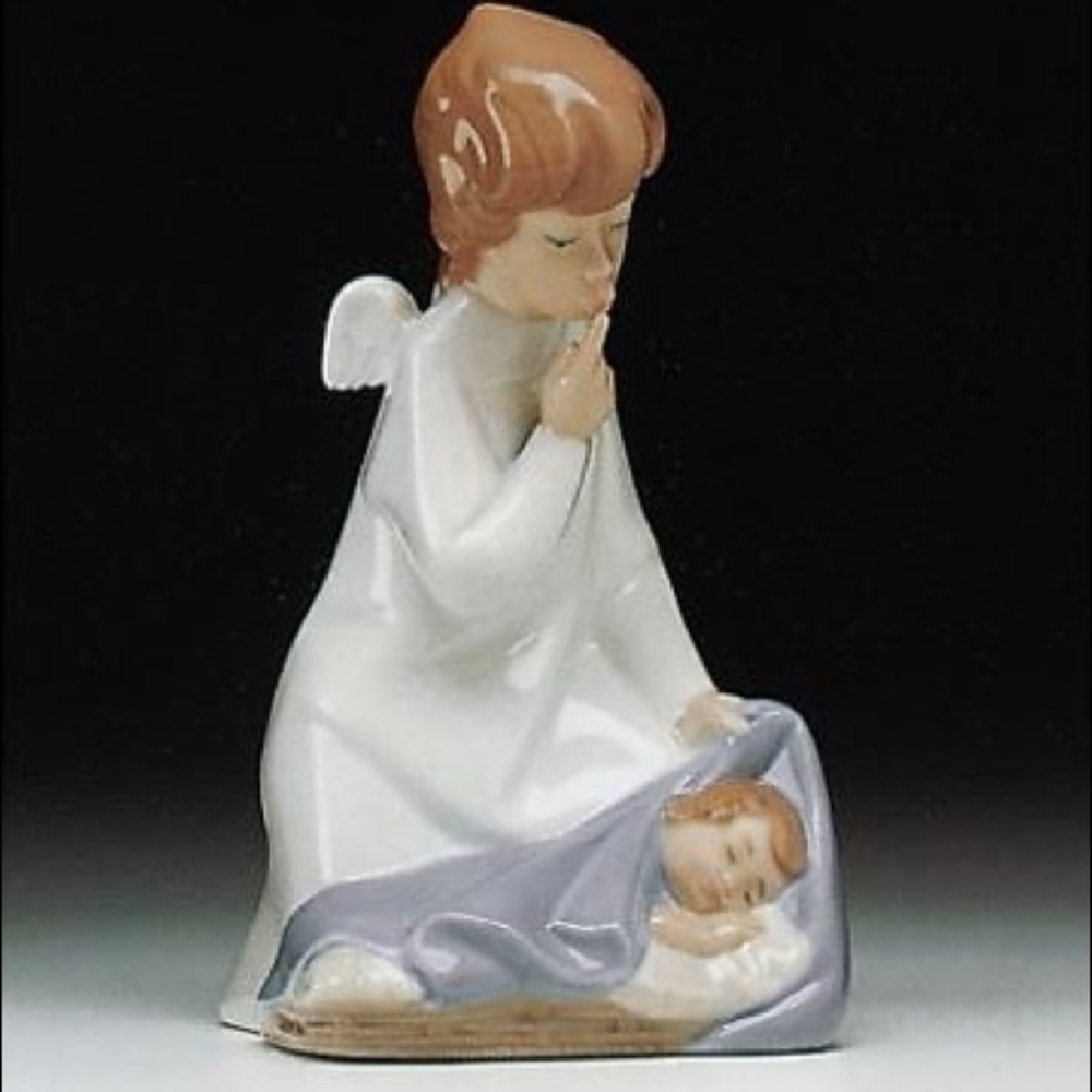 Lladro - Angel with baby - Retired Edition!